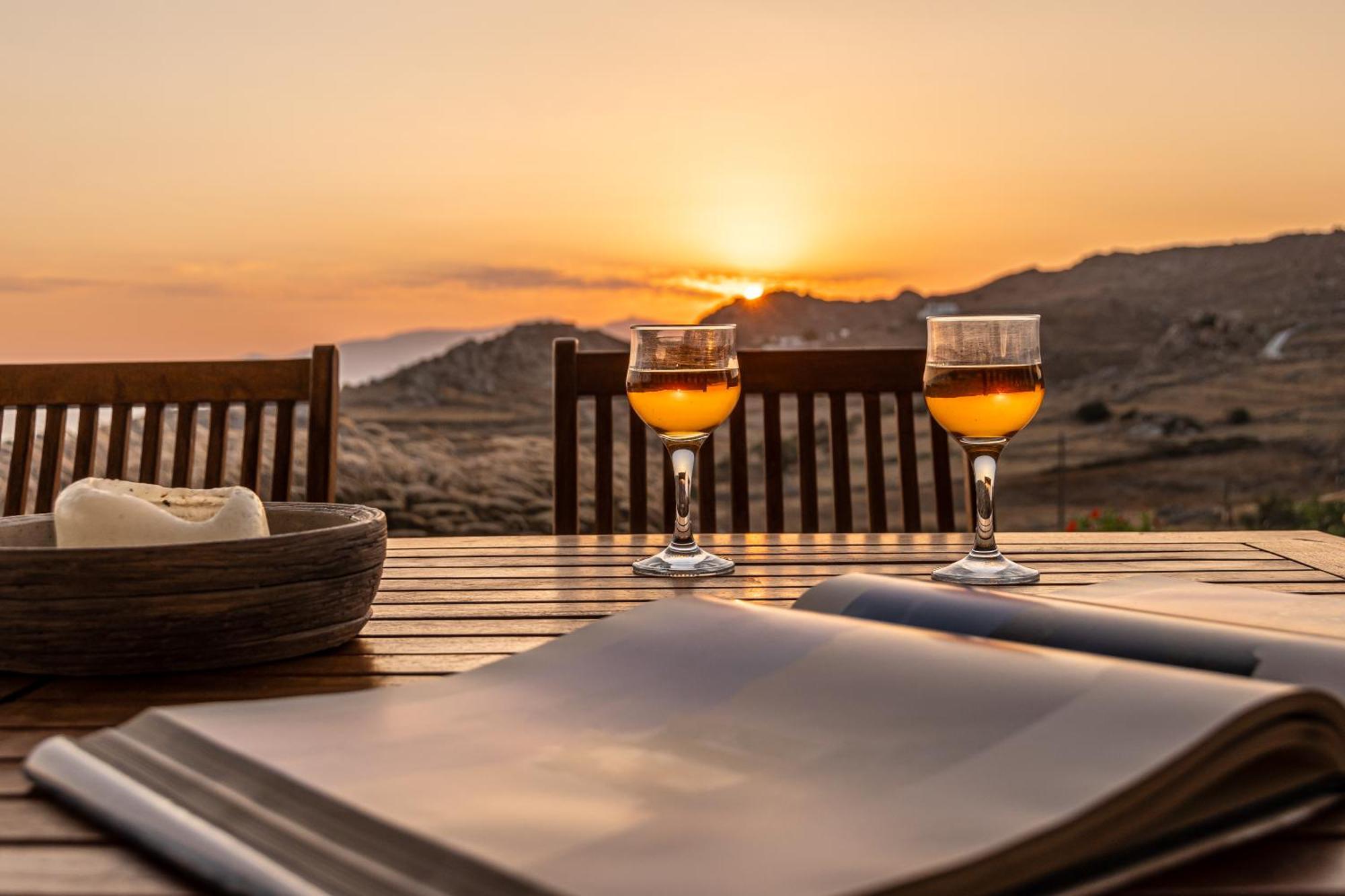 Sunshine Villa Mikri Vigla Bagian luar foto